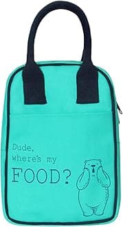 Eco Right Lunch Bags for Office Women & Lunch Bag for Men, Insulated Lunch Bag for Kids, Office Lunch Bag with Bottle Holder, Carry Handle & Pocket