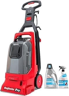Rug Doctor Pro Deep Oxy Pack Carpet Cleaner, Large, Red