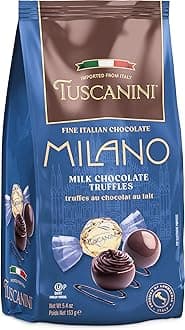 Fine Italian Milk Chocolate Truffles, Milano, 153g | Gourmet Italian | Premium Gift | Perfect for Holidays & Celebrations