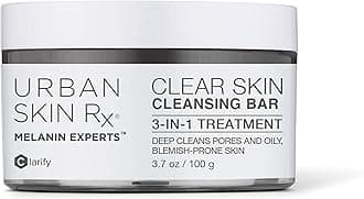 Clear Skin 3-in-1 Daily Treatment Cleansing Bar, Exfoliator + Clarifying Mask, Reduces Excess Oil, Clears Clogged Pores, Improves Appearance of Blemishes & Prevents Breakouts, 3.7 Oz