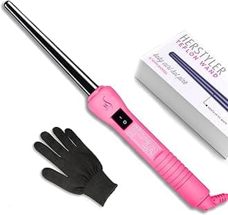 HerStyler Mini Tapered 1/2 to 3/4 Curling Iron