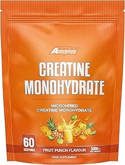 – Creatine Monohydrate Powder (60 Servings (Pack of 1), Fruit Punch)