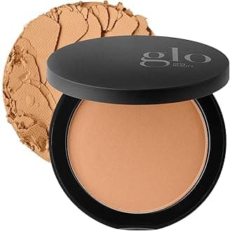 Glo Skin Beauty Pressed Base Powder Foundation Makeup (Tawny Fair) - Flawless Coverage for a Radiant Natural, Second-Skin Finish