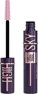 Maybelline New York Lash Sensational Cherry Sky Dark Purple Mascara for Eye-catching Eye Make-Up, Extreme Length & Full Volume, Intense Look, Sky High, 7 ml