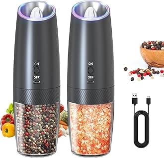 CIRCLE JOY Gravity Electric Pepper Mill