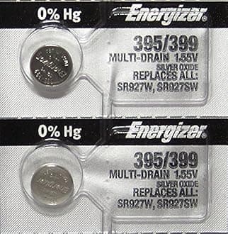 2 Super Fresh 395 Watch Battery