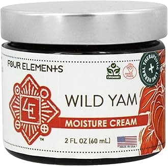 Wild Yam Balancing Cream, 2 OZ - 1st Place Winner at the 2023 International Herb Symposium for Creams and Salves! Proudly Farmed, Crafted and Packaged in WI, USA.