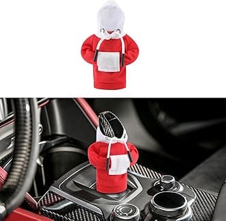Universal Gear Shift Cover - 4.76Inch Funny Shifter Hoodie, Car Shifter Stick Protector Decoration for Most Car Gear Shift Levers