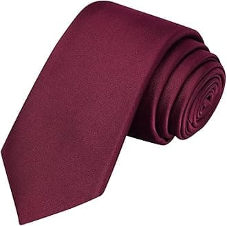 Boys Tie Satin Necktie For Teens Ties + Gift Box