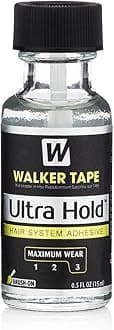 Walker Tape Ultra Hold Liquid Bond Glue Bottle with Brush for Wigs.5oz