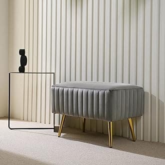 Classic Modern Feel Chaise Lounge (Light Grey)