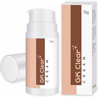 - GK Clear Kojic Acid & Glycolic Acid Skin Brightening Cream – 15g | Supports Skin Tone Balance, Targets Dark Spots & Uneven Texture | Suitable for All Skin Types