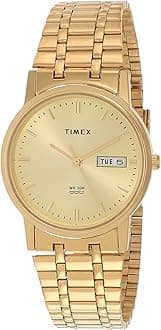 TIMEX Classics Analog Watch for Men with Round Dial & Water Resistant Man's Wrist Watches