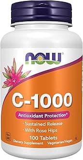 Foods Vitamin C-1000 Sustained Release With Rose Hip, 100 Tablets