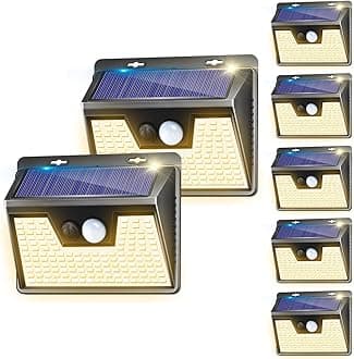 KolpopSolar Lights Outdoor 7 Pack (Warm White)