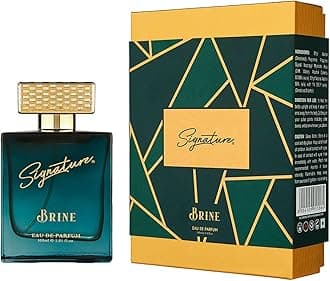 SIGNATURE AURA Brine Eau De Parfum 100ML for Women | Long Lasting Perfume | Floral Woody Musk Fragrance | Jasmine, Tuberose, Vanilla & Sandalwood | Premium Perfume Gift for Women