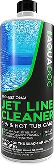 Spa Jet Cleaner for Hot Tub - Spa Jet Line Cleaner for Hot Tubs & Jetted Tub Cleaner to Keep Your Jets Clean - Fast Acting Spa Flush for Hot Tub (Jet Line Cleaner - 1 Quart)