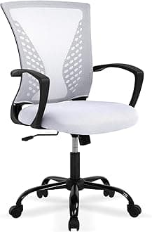 Office Chair Ergonomic Desk with Wheels, Mesh Computer Chair with Adjustable Height for Adults, Conference Room Chairs，Task Chair, Table Chair