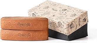 Genuine Leather Handlebar Grip Wraps for Royal Enfield, Harley, Jawa, Triumph, Bajaj, TVS, Honda | Premium Handle Grip Covers | Universal Fit Bike Throttle Wrap Accessories - Vintage Tan, Perforated