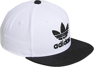 adidas Originals Boys' Trefoil Chain Snapback Flatbrim Structured Snapback Cap