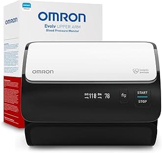 OMRON Evolv Wireless Blood Pressure Monitor for Home Use & Upper Arm Blood Pressure Cuff - #1 Doctor & Pharmacist Recommended Brand - Clinically Validated - Connect App