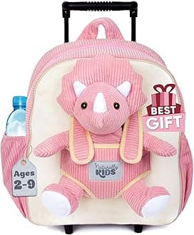 Kids Backpack for Girls Boys w Stuffed Animal