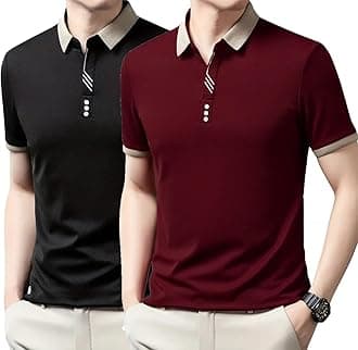 Lymio Polo T Shirt for Men || Men Casual T-Shirt || Available in Combo Packs (Polo-55-58)
