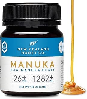 New Zealand Honey Co. Raw Manuka Honey UMF 26+ | MGO 1282+, UMF Certified /4.4oz
