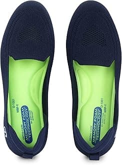 - Flexible Memory Foam Women's Shoes for Walking Gym Training | Casual Sports,Slip-On,Lightweight Lace up Jutis Bellies Classy Ballerina for Ladies and Girls New-D-1003