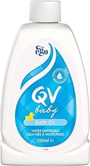 Baby Bath Oil 250ml -Moisturising Formula Helps Revive Large Areas of Dry or Sensitive Skin. Suitable for use on Dry Skin, Eczema, Dermatitis and Psoriasis.