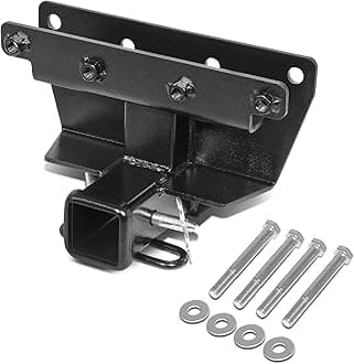 Auto Dynasty 2 Inches Class 3 Trailer Hitch Receiver Compatible with Jeep Commander 06-10
