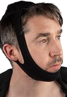 Pro11 wellbeing Stop Snoring Sleep Apnea Chin Strap - Anti Snore Solution for Good Morning
