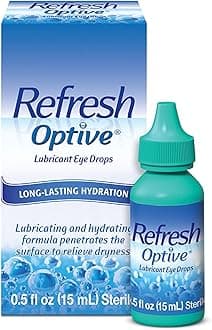 Optive Lubricant Eye Drops For Dry Eyes, 0.5 Fl Oz Sterile