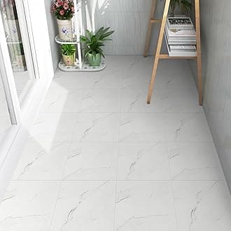 Floor Tiles Self Adhesive, Vinyl Flooring Peel and Stick Floor Tiles Waterproof for Kitchen Living Room and Bathroom DIY Flooring 30x30cm 10pcs
