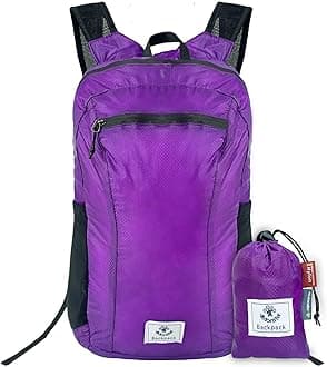 Hiking Daypack,Water Resistant Lightweight Packable Backpack for Travel Camping Outdoor