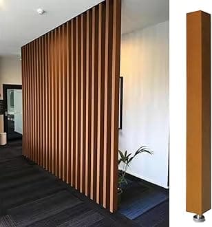 Room Divider Modern DIY Room Divider for Privacy Screen/Doorway/Studio Apartment, Square Wall Partition Floor to Ceiling Design, Easy to Install & Remove (Color : 1pc Height, Size : 100cm/39.4in/3