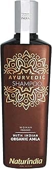 Ayurvedic Amla Hair Growth Shampoo – Organic Indian Formula Sulfate & Paraben Free For Hair loss and Thinning - Natural Vitamin C and B-Complex for Women