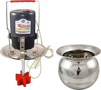 Kiing Madhani Machine With Pot Capacity 6 Ltrs , Blue