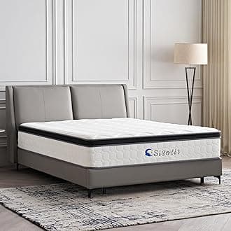 10 Inch Full Size Hybrid Mattress - Medium Firm, Memory Foam & Pocket Springs, Motion Isolation, Edge Support, Pressure Relief, Ships Compressed