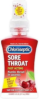 Sore Throat Spray, Cherry Flavor, 6 fl oz