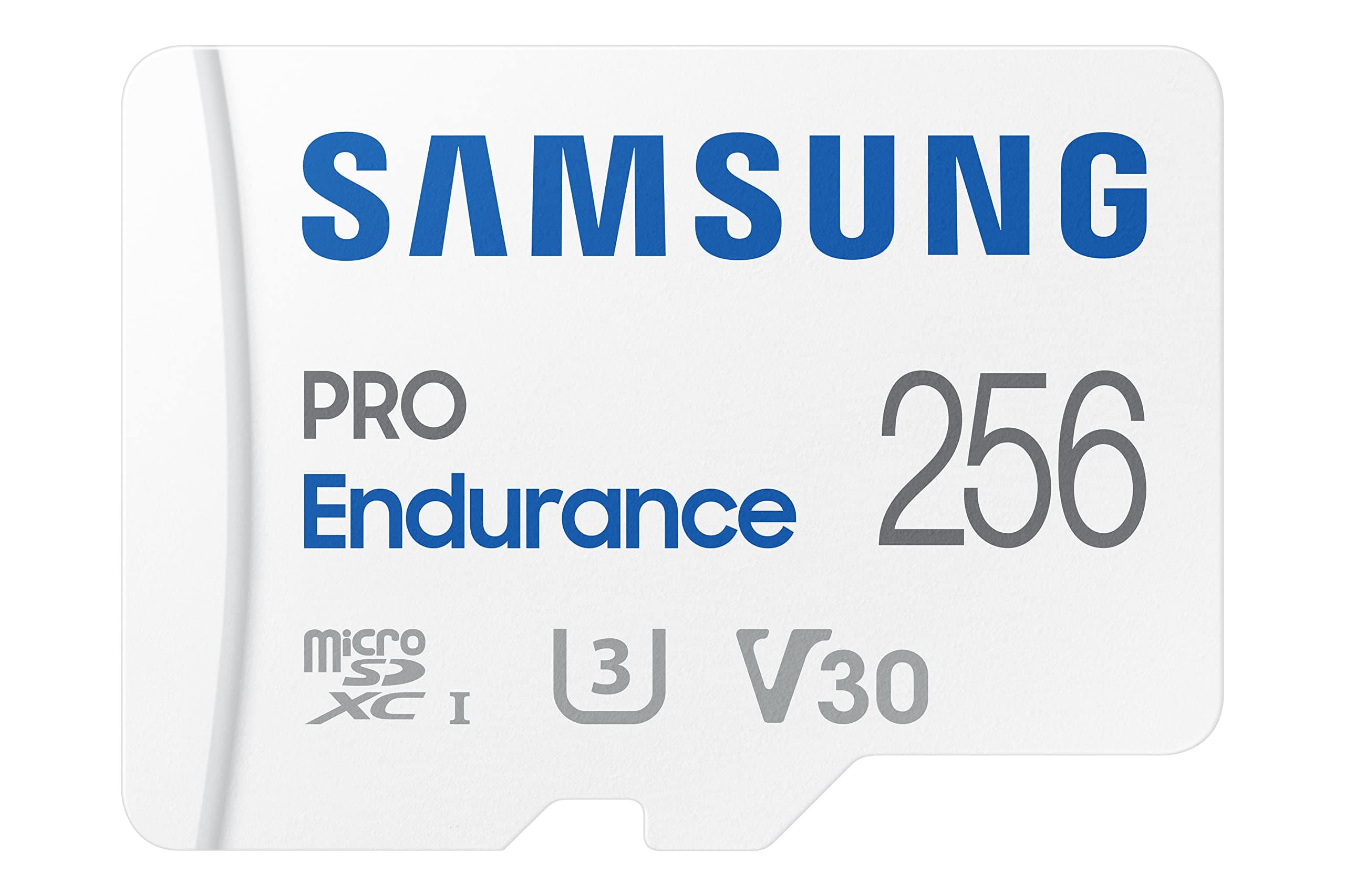 SAMSUNG PRO Endurance New Portable SSD, 1TB, 256GB, Solid State Drive for Monitoring Devices, Long Lasting Performance, 2022