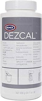 Dezcal Coffee and Espresso Machine Descaler Activated Scale Remover - 900g Bottle - Fast Effective Descaling Of Boilers and Heating Elements Faucets Spray Heads Milk Systems