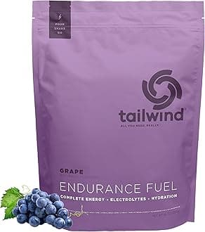 Endurance Fuel, Carbohydrate & Electrolyte Sports Drink Mix Powder, Gluten-Free, Vegan, Grape, 50 Servings