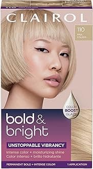 Clairol Bold & Bright Permanent Hair Dye, 110 Piña Colada Hair Color, Pack of 1