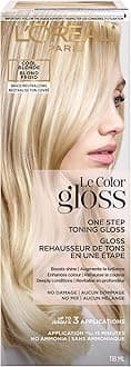 L’Oréal Paris L'Oreal Le Color One Step Hair Toning Gloss, Cool Blonde, 4 Ounce