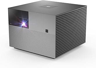Vogue Pro 1080p Movie Projectors, 1600 ANSI Lumens HDR10, Support 4K Home Cinema Stream Netflix Smart Projectors with WiFi Bluetooth, Dolby Audio DTS-HD, Side Projection, Auto Object Avoidance