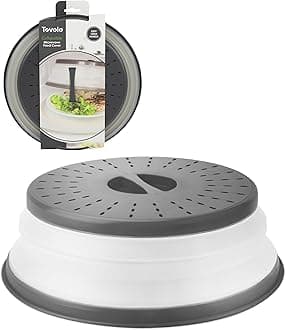 Tovolo 81-31531 Microwave Cover, 10.5 inch, Charcoal