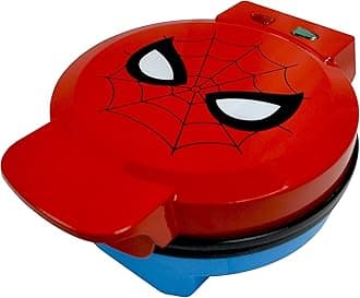 Marvel Spiderman Waffle Maker -Spidey's Mask on Your Waffles- Waffle Iron