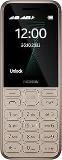 Nokia 130 music | Built-in Powerful Loud Speaker & Player with Wireless FM Radio | Dedicated Music Buttons | Big 2.4” Display | 1 Month Standby Battery Life | Gold