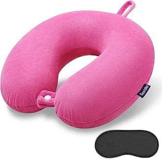 Travel Pillow Memory Foam, Comfortable Travel Neck Pillow U Shape, Support Neck and Head to Relieve Fatigue, Portable Neck Pillow Suitable for Planes, Trains, Self-Driving Cars